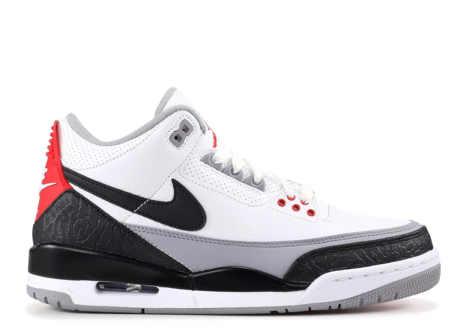 Coupon Code For Asics Shoes Nike Air Jordan 3 Retro NRG Tinker White Black Red Men Shoes Sale Size US 7, 8, 8.5, 9, 10, 11, 12, 13