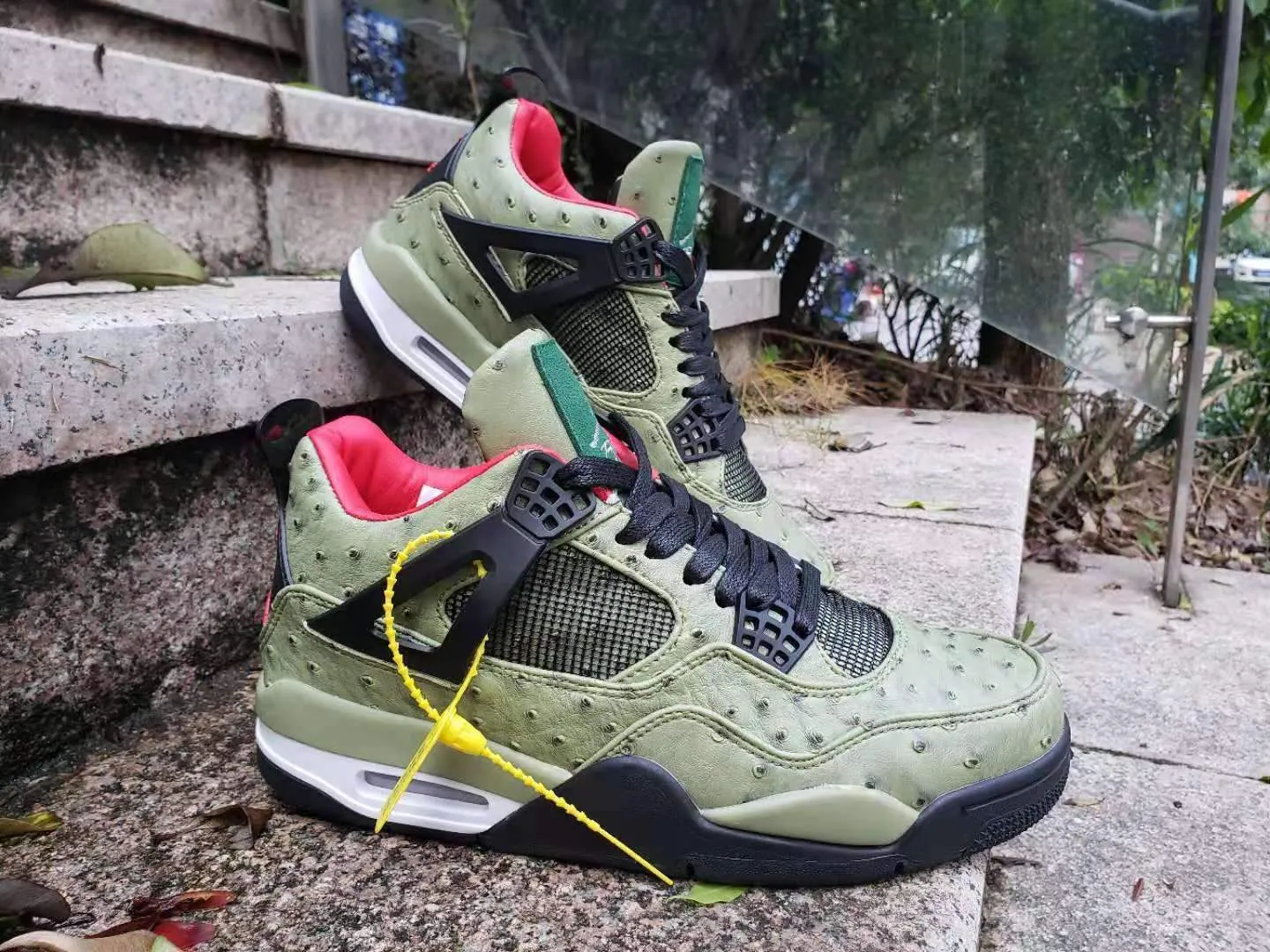 Best Asics Running Shoes Under $100 Nike Air Jordan 4 Retro OG Cactus Jack Olive Black Red Basketball Men Size US 7 - 13