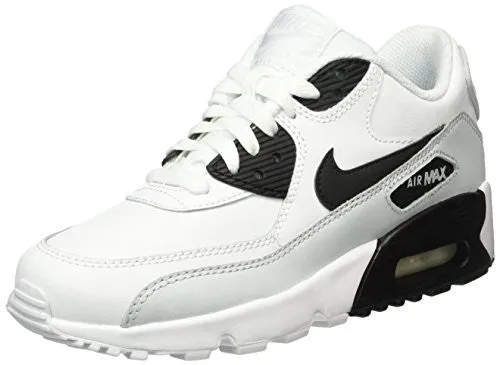 Nike Air Max 90 Letter Big Kids Style Shoes : 833412, White/Black/Platinum, 6.5 Asics Gel-cumulus 23 Running Shoe