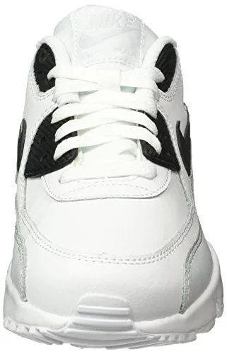 Nike Air Max 90 Letter Big Kids Style Shoes : 833412, White/Black/Platinum, 6.5 Asics Shoes For Heel Spurs