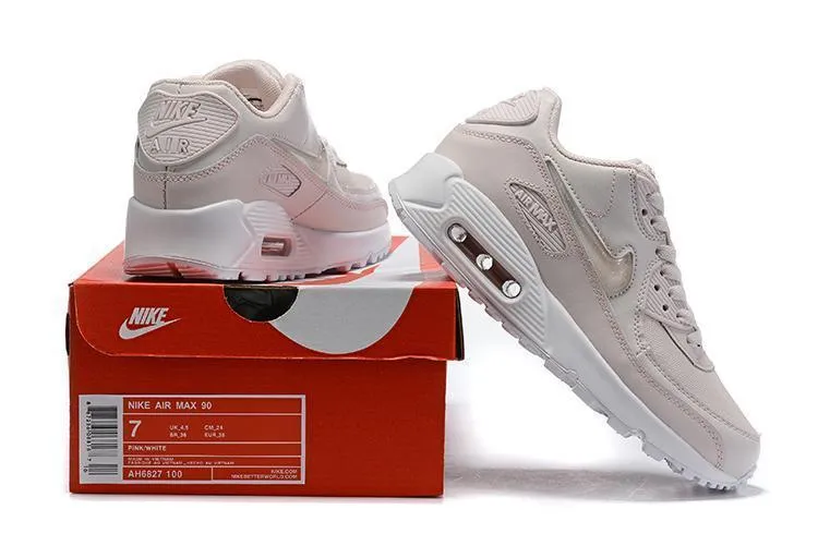 Asics Shoes Warranty Nike Air Max 90 'Light Pink White' Shoes Sneaker Sale Men Size US 7-11