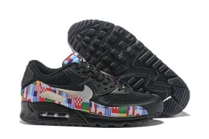 Nike Air Max 90 'One World Black' Shoes Sneaker !!! CYBER MONDAY SALE !!! Asics Shoes Most Expensive