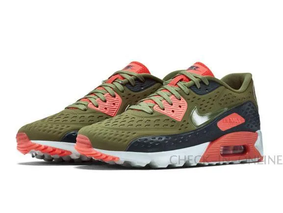 Nike Air Max 90 Ultra Ultra Breeze 'Scenery Green' Shoes Sneaker Sale Men Size US 7, 8, 8.5, 9, 10, 11 Running Shoes Asics Novablast 4