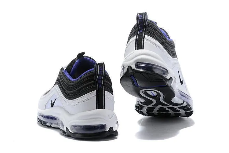 Most Comfortable Asics Running Shoes Nike Air Max 97 Black White Blue Shoes !!! CYBER MONDAY SALE !!!