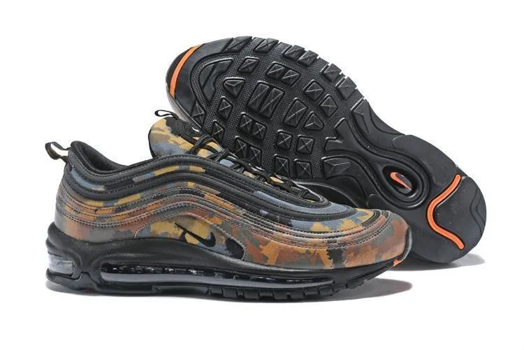Nike Air Max 97 Camouplage Army Green Black Shoes !!! CYBER MONDAY SALE !!! Asics Gel Contend Running Shoe