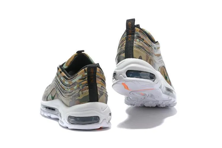 Nike Air Max 97 Camouplage Coffe Green Shoes !!! CYBER MONDAY SALE !!! Asics Shoes Gel Kayano 32 Running