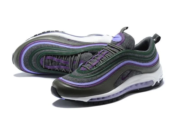 Asics Running Shoes Size 8.5 Nike Air Max 97 Carbon Grey Dk Purple T Purple  Shoes Sale Men Size US 7-11