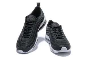 Asic Slip On Shoes Nike Air Max 97 LX  Swarovski Black White Shoes Sale Men Size US 7, 8, 8.5, 9, 10, 11