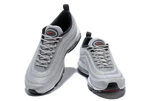 Nike Air Max 97 LX  Swarovski Silver White Shoes Sale Men Size US 7, 8, 8.5, 9, 10, 11 Asics Dynablast 2 Running Shoes