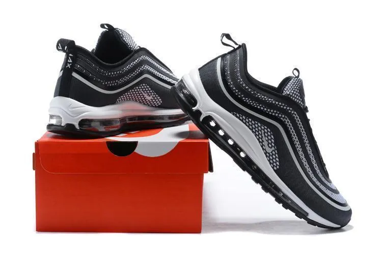 Asics Achilles Tendonitis Shoe Nike Air Max 97 Ultra 17 Black White Men Shoes Sale Size US 7-11
