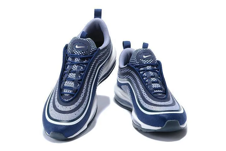 Nike Air Max 97 Ultra 17 Blue Navy Black White Men Shoes Sale Size US 7-11 Best Asics Daily Running Shoes