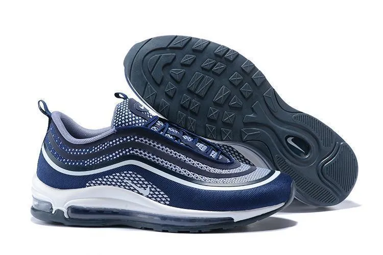 Asics High Stability Running Shoe Nike Air Max 97 Ultra 17 Blue Navy Black White Men Shoes Sale Size US 7-11