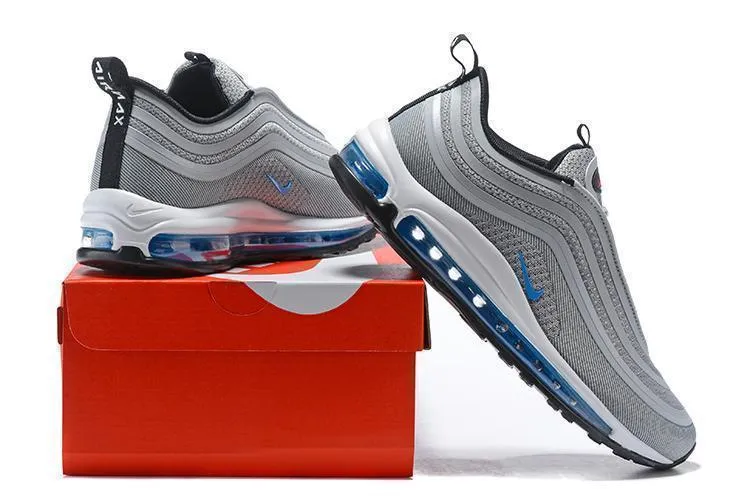 Asics Gel Cumulus 20 Running Shoes Nike Air Max 97 Ultra 17 Silve Grey Blue White Men Shoes Sale Size US 7-11