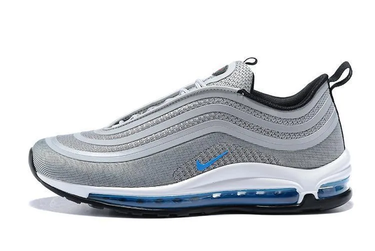 Asics Gel-exalt 2 Running Shoe Nike Air Max 97 Ultra 17 Silve Grey Blue White Men Shoes Sale Size US 7, 8, 8.5, 9, 10, 11
