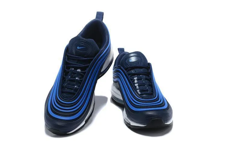 Nike Air Max 97 Ultra Black Navy Blue Men Shoes Sale Size US 7, 8, 8.5, 9, 10, 11 Asics Badminton Court Shoes