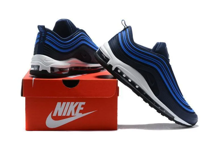 Asics Gel Noosa Tri 7 Running Shoe Nike Air Max 97 Ultra Black Navy Blue Men Shoes Sale Size US 7, 8, 8.5, 9, 10, 11