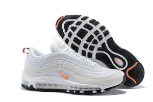 Nike Air Max 97 White Orange Shoes !!! CYBER MONDAY SALE !!! Asics Low Profile Running Shoes