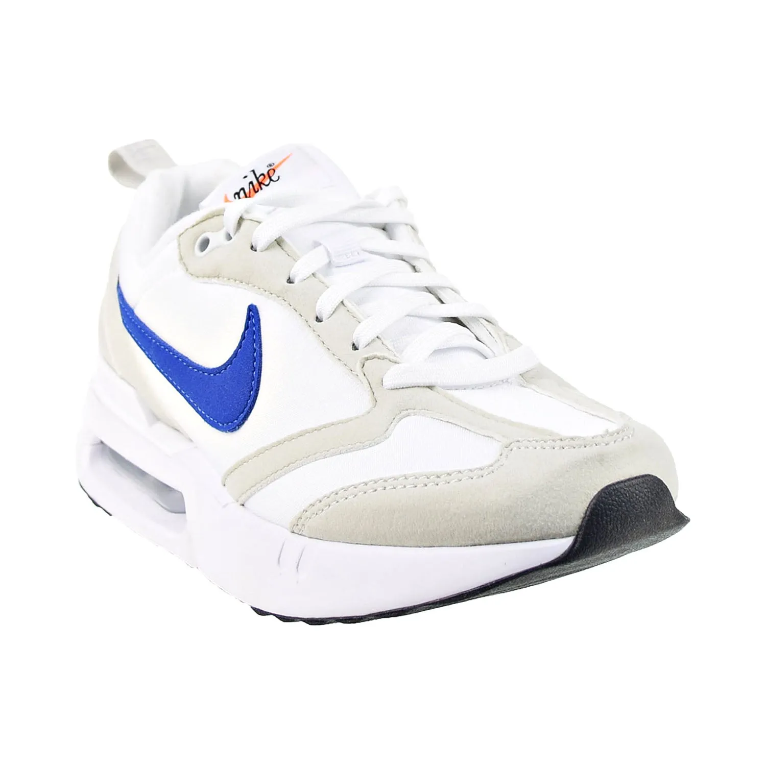 Shop Asics Tennis Shoes Nike Air Max Dawn (GS) Big Kids' Shoes White-Game Royal-Light Bone