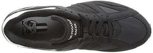 nike air pegasus new racer mens trainers 705172 sneakers shoes (US 11.5, black white neutral grey 001) Asics 2e Running Shoes