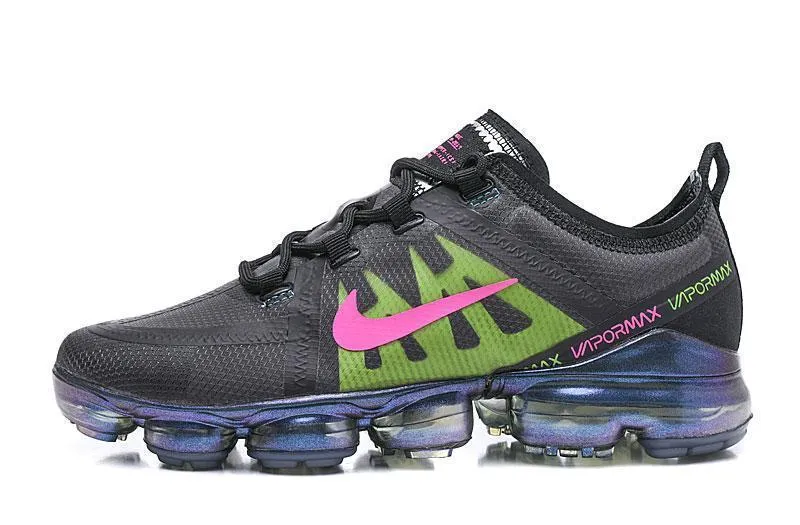 Youth Asics Shoes Nike Air Vapormax 2019  'Black Blue' Shoes Sneakers Men Women Sale Size US 7-11