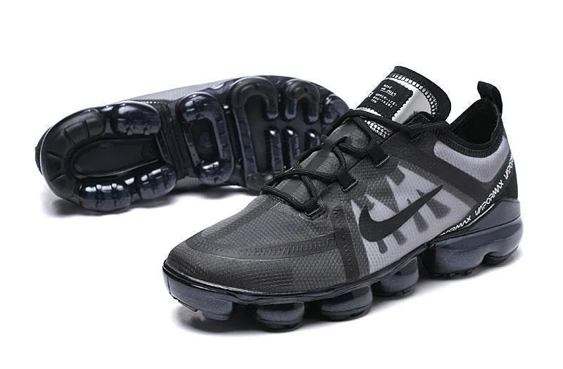 Nike Air Vapormax 2019  'Black Grey' Shoes Sneakers Men Women Sale Size US 7-11 Bandit Asics Shoe