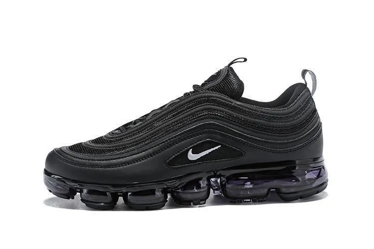 Asics Running Shoes Tier List Nike Air Vapormax 97 All Black Shoes Sneakers Men !!! CYBER MONDAY SALE !!!