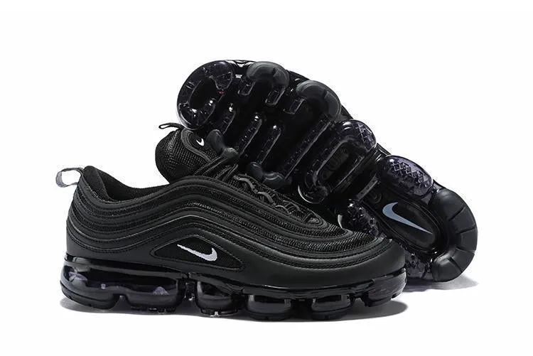 Asics Running Shoes Promo Code Nike Air Vapormax 97 All Black Shoes Sneakers Men !!! CYBER MONDAY SALE !!!