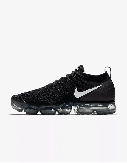 Asics Winterised Running Shoes Nike Air Vapormax Flyknit 2 Black Shoes Sneakers Men Sale Size US 7, 8, 8.5, 9, 10, 11