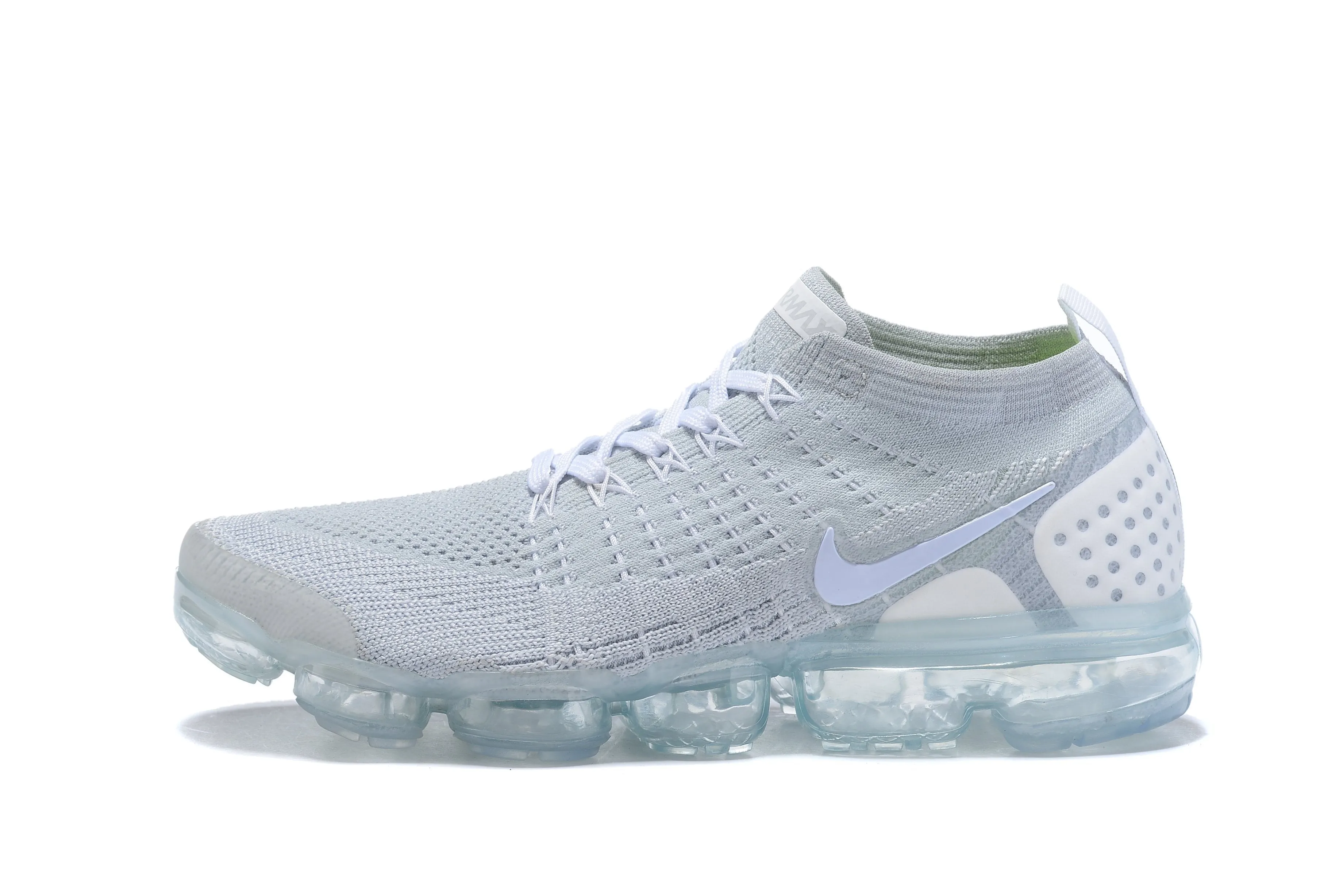 Nike Air Vapormax Flyknit 2 Grey White Shoes Sneakers Men !!! CYBER MONDAY SALE !!! Asics Gt 2000 12 Running Shoes
