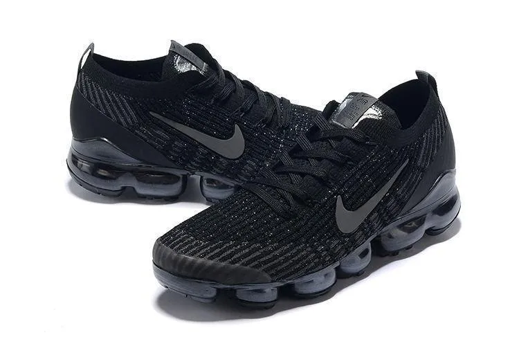 Weight Lifting Shoes Asics Nike Air Vapormax Flyknit 3 All Black Shoes Sneakers Men !!! CYBER MONDAY SALE !!!