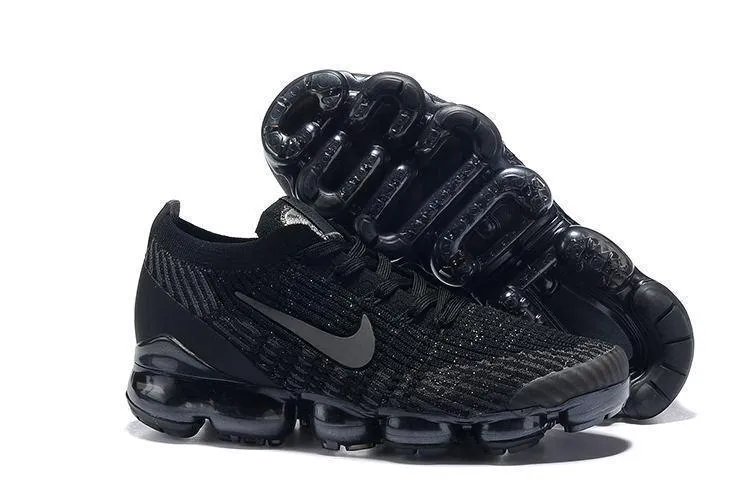 Nike Air Vapormax Flyknit 3 All Black Shoes Sneakers Men !!! CYBER MONDAY SALE !!! Asics Shoes In Store