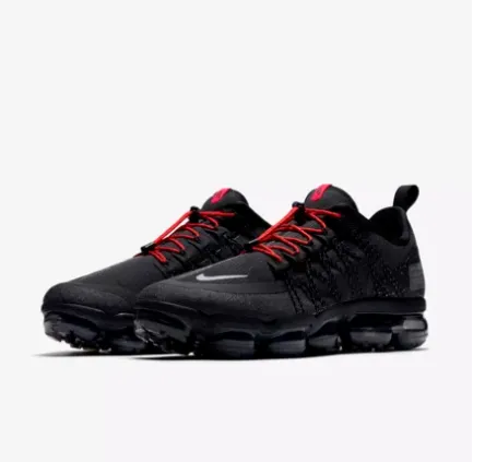 Nike Air Vapormax Run Utility Black Red Shoes Sneakers Men !!! CYBER MONDAY SALE !!! Best Asics Running Shoes 2017