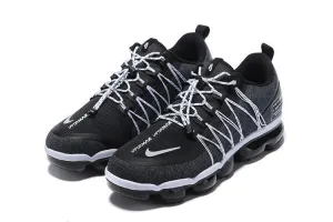 Nike Air Vapormax Run Utility Black White Shoes Sneakers Men !!! CYBER MONDAY SALE !!! Asics Running Shoes Ranked