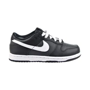 Nike Dunk Low (PS) "Black Panda" Little Kids' Shoes Black/White Supination Asics Running Shoes