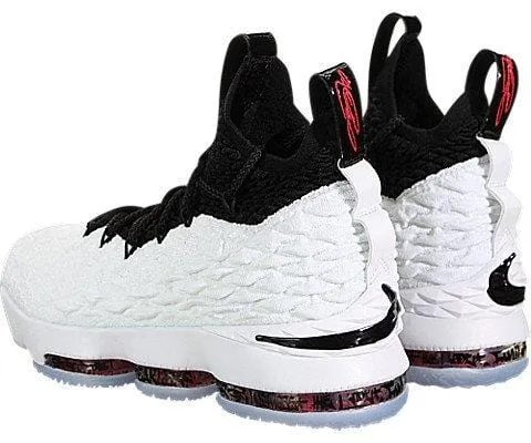 Nike Kids' Grade School Lebron 15 Basketball Shoes (6, White/Black/Red) Asics Gel Kayano Tennis Shoes