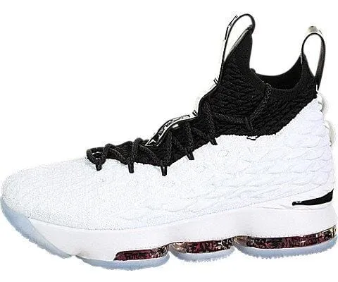 Asics Gel Contend Extra Wide Training Shoes Nike Kids' Grade School Lebron 15 Basketball Shoes (6, White/Black/Red)