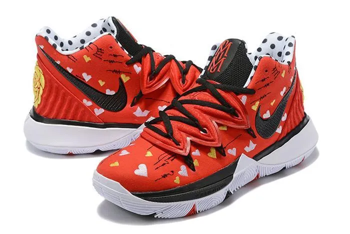 Nike Kyrie 5 x Sneaker Room 'I Love You Mom' Red Basketball Shoes Men Sneaker !!! CYBER MONDAY SALE !!! Asics Auto Racing Shoes