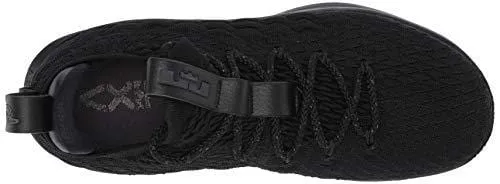 Nike Lebron XV Low Mens Fashion-Sneakers AO1755-004_12 - Black/Black-Thunder Grey Asics Indoor Sports Shoes