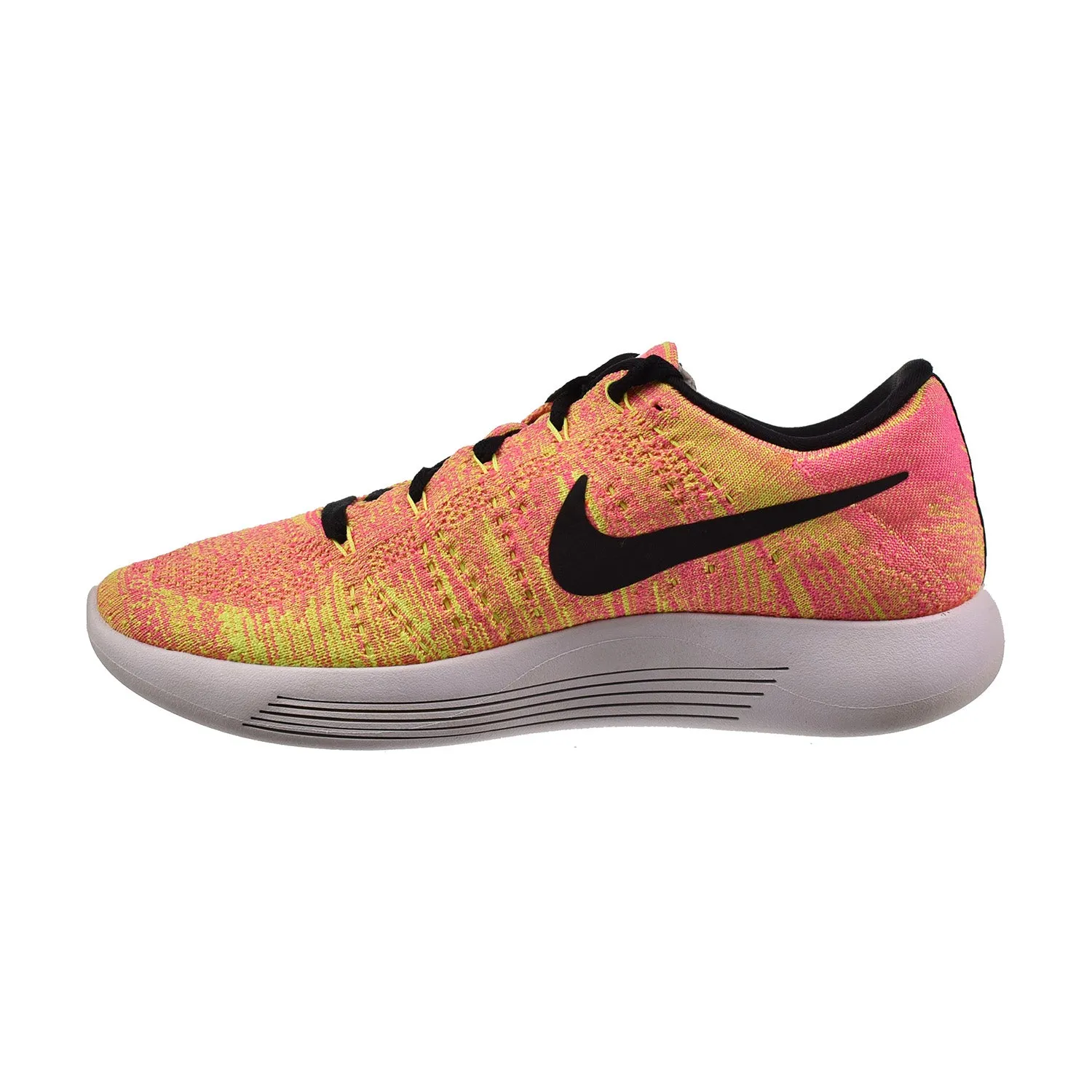 Nike LunarEpic Flyknit Low Unlimited Women's Shoes Volt-Pink Asics Shoes For Neutral Runners