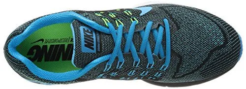 Nike Men's Air Zoom Structure 18 Blue Lagoon/Clrwtr/Blk/Flsh Lm Running Shoe 9.5 Men US Buy Asics Shoes