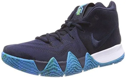 Asics Beat The Streets Wrestling Shoes Nike Men's Kyrie 4 Dark Obsidian/Black Basketball Shoe 9.5 Men US