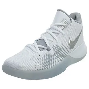 Nike Men's Kyrie Flytrap Basketball Shoes (White/Metallic Silver, 11 M US) Cheap Asic Shoes