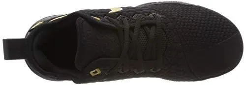 Strawberry Asics Shoes Nike Men's Lebron Witness III Basketball Shoes Black/Metallic Gold, Size 12