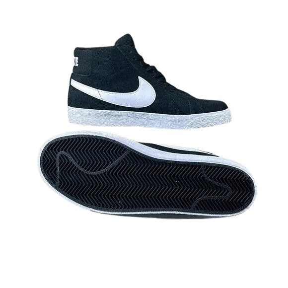 Nike SB Zoom Blazer Mid Men's Black / White Novak Djokovic Asics Shoes 2023