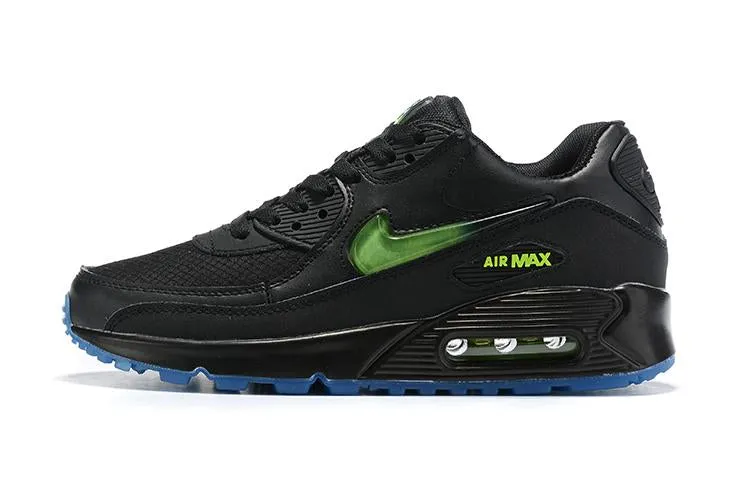 Gore Tex Asics Shoes Nike Wmns Air Max 90 'Black Green' Shoes Sneaker Sale Men Size US 7, 8, 8.5, 9, 10, 11