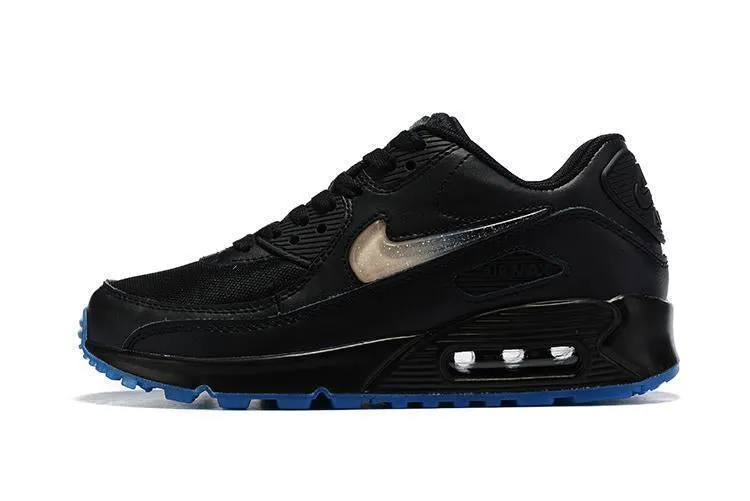 Nike Wmns Air Max 90 'Black Seven Color' Shoes Sneaker !!! CYBER MONDAY SALE !!! Running Shoes Similar To Asics Novablast