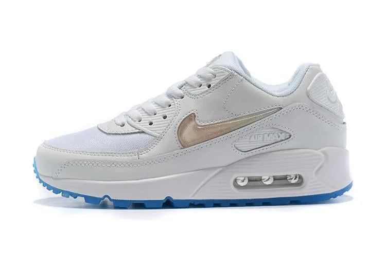 Nike Wmns Air Max 90 'White Seven Color' Shoes Sneaker Sale Men Size US 7-11 Dicks Asics Shoes