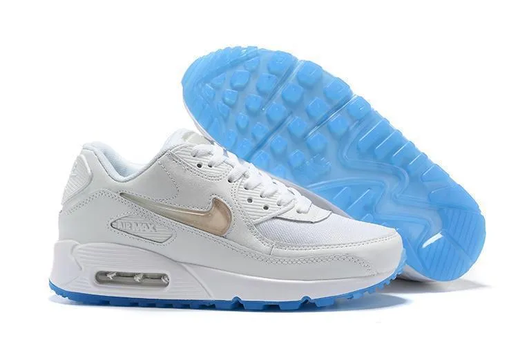 Nike Wmns Air Max 90 'White Seven Color' Shoes Sneaker Sale Men Size US 7-11 Asics Gt 2000 Running Shoes