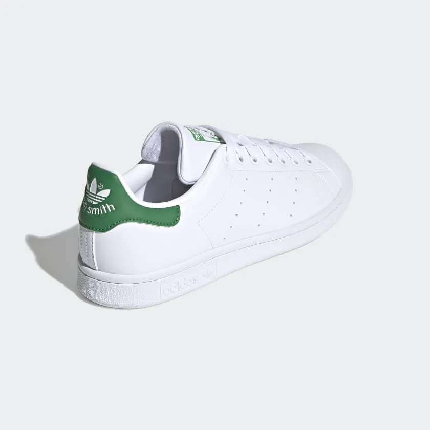 Adidas - Women's Stan Smith White/Green Q47226 Adidas Shoes Breathable