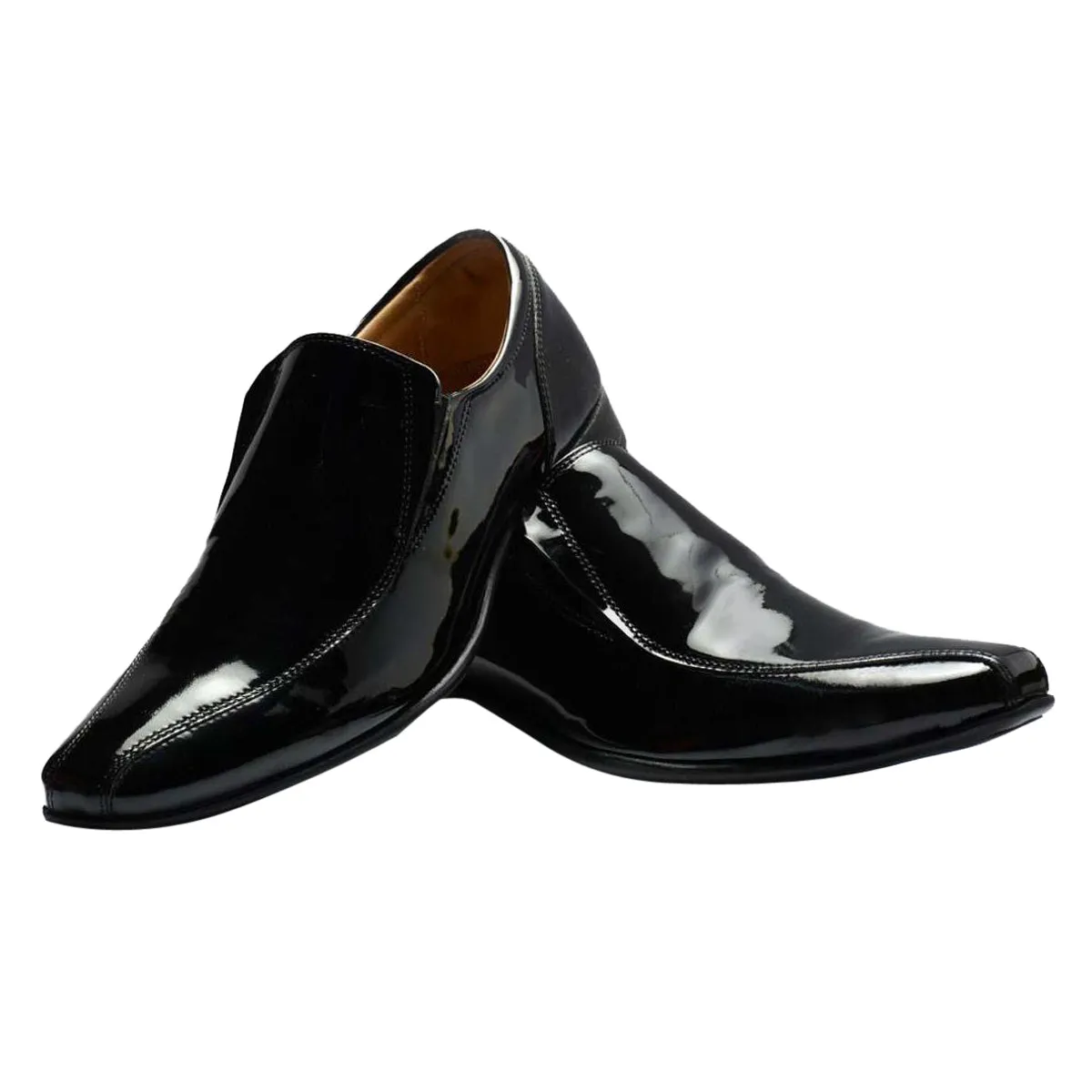 Men Patent Leather Formal Slip Ons  ENRIC 5147 Suede Slip On Vans